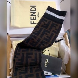 “FENDI” Patterned LoGo Socks 🧦
